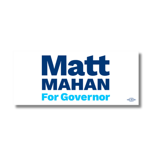 Matt Mahan for Governor Bumper Sticker