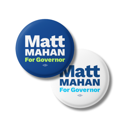 Matt Mahan for Governor 2-Button Pack